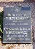 Grave of Maria Jadwiga Mieszkowska (d. in 1940) and Franciszek Tadeusz Mieszkowski (d. in 1985)